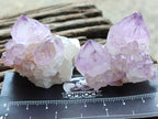 Natural Sunburst Amethyst Spirit Crystals x 20 From Boekenhouthoek, South Africa