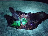 Natural Smokey Quartz With Schorl Black Tourmaline Specimens x 5 From Erongo, Namibia