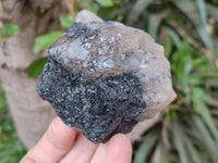 Natural Smokey Quartz With Schorl Black Tourmaline Specimens x 5 From Erongo, Namibia