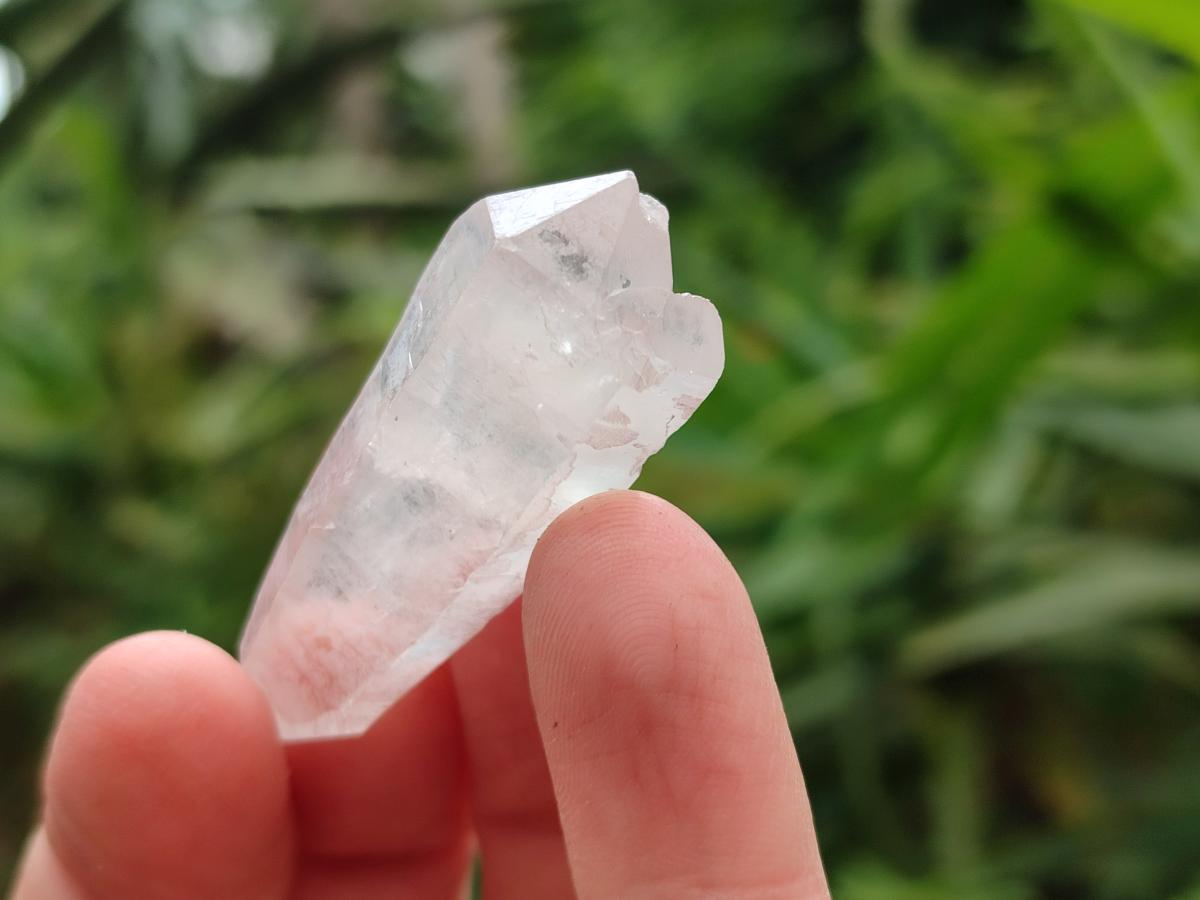 Natural Mini Double Terminated Red Hematoid Quartz Crystals x 95 From Madagascar