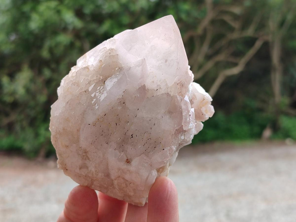 Natural Cascading Candle Quartz Clusters x 4 From Antsirabe, Madagascar