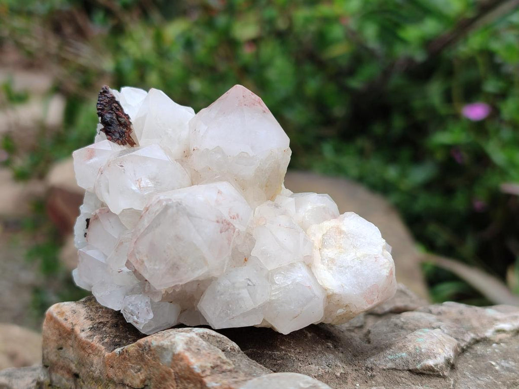 Natural Cascading Candle Quartz Clusters x 4 From Antsirabe, Madagascar