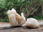 Natural Cascading Candle Quartz Clusters x 4 From Antsirabe, Madagascar