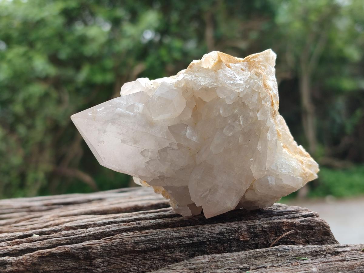 Natural Cascading Candle Quartz Clusters x 4 From Antsirabe, Madagascar