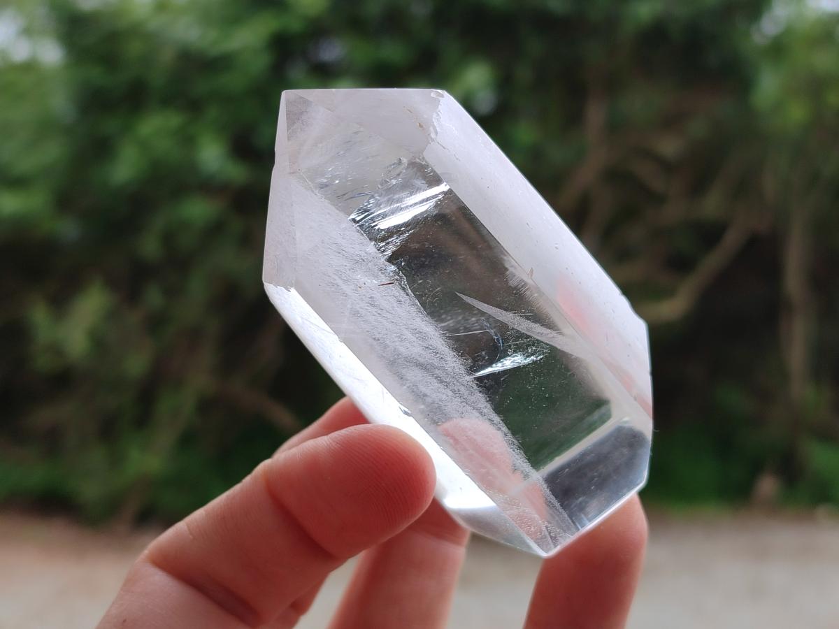 Polished Clear Quartz Crystals x 6 From Madagascar - Toprock Gemstones and Minerals 
