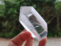 Polished Clear Quartz Crystals x 6 From Madagascar