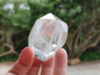 Polished Clear Quartz Crystals x 6 From Madagascar