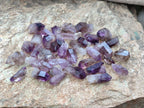 Natural Window Amethyst Crystals x 70 From Chiredzi, Zimbabwe