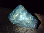 Polished Rare Blue And Green Smithsonite Standing Points x 2 From Congo