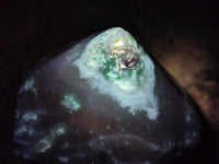 Polished Rare Blue And Green Smithsonite Standing Points x 2 From Congo