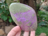 Polished Stichtite Standing Free Forms x 2 From Barberton, South Africa