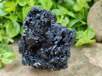 Natural Schorl Black Tourmaline Specimens x 2 From Erongo, Namibia