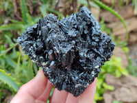 Natural Schorl Black Tourmaline Specimens x 2 From Erongo, Namibia