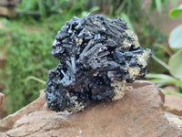 Natural Schorl Black Tourmaline Specimens x 2 From Erongo, Namibia
