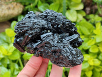 Natural Schorl Black Tourmaline Specimens x 2 From Erongo, Namibia
