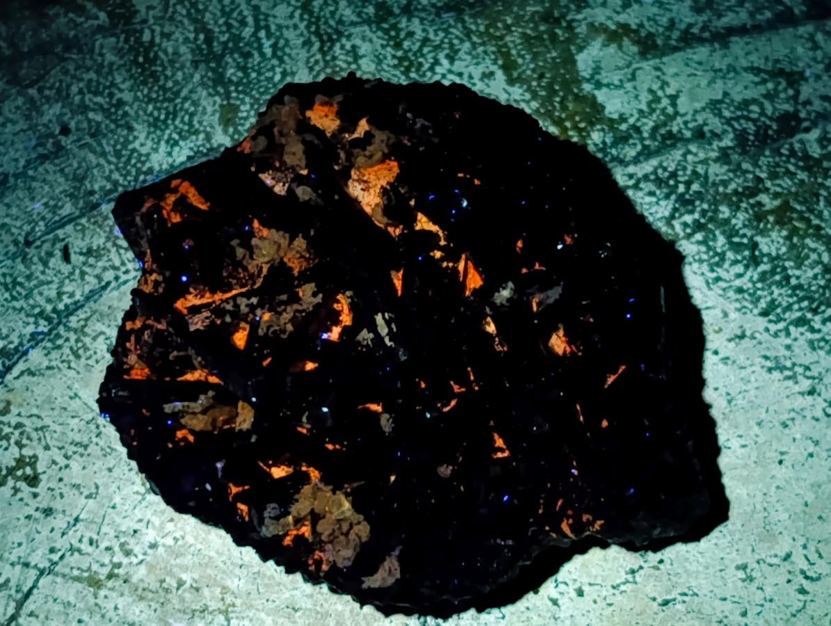 Natural Schorl Black Tourmaline Specimens x 12 From Erongo, Namibia