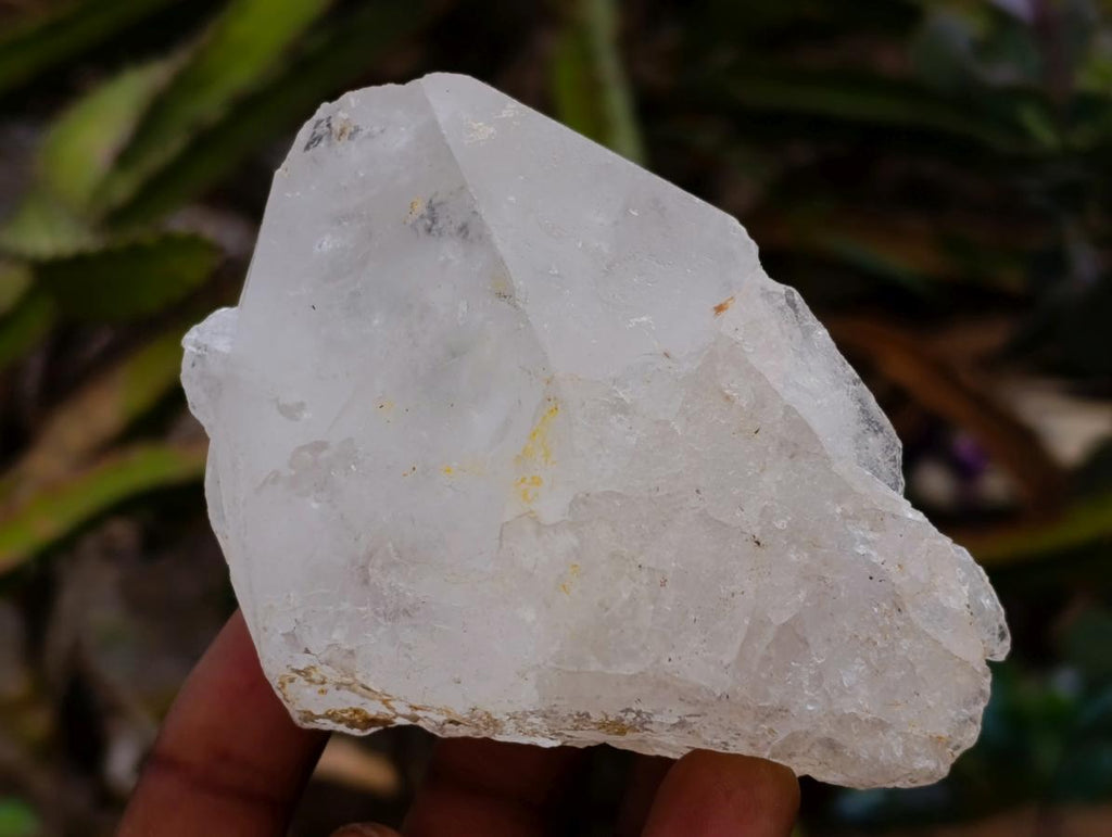 Natural Clear Quartz Crystal Clusters x 7 From Madagascar