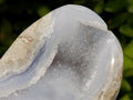 Polished Blue Lace Agate Standing Free Forms x 3 From Nsanje, Malawi