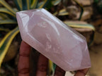 Polished Double Terminated Rose Quartz Crystals x 6 From Madagascar - Toprock Gemstones and Minerals 