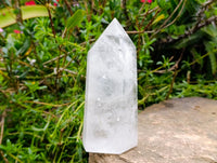 Polished Clear Quartz Crystals x 2 From Madagascar