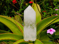 Polished Clear Quartz Crystals x 2 From Madagascar