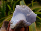 Natural Blue Lace Agate Geode Specimens x 12 From Nsanje, Malawi - Toprock Gemstones and Minerals 