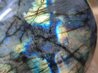 Polished Labradorite Hearts x 4 From Tulear, Madagascar