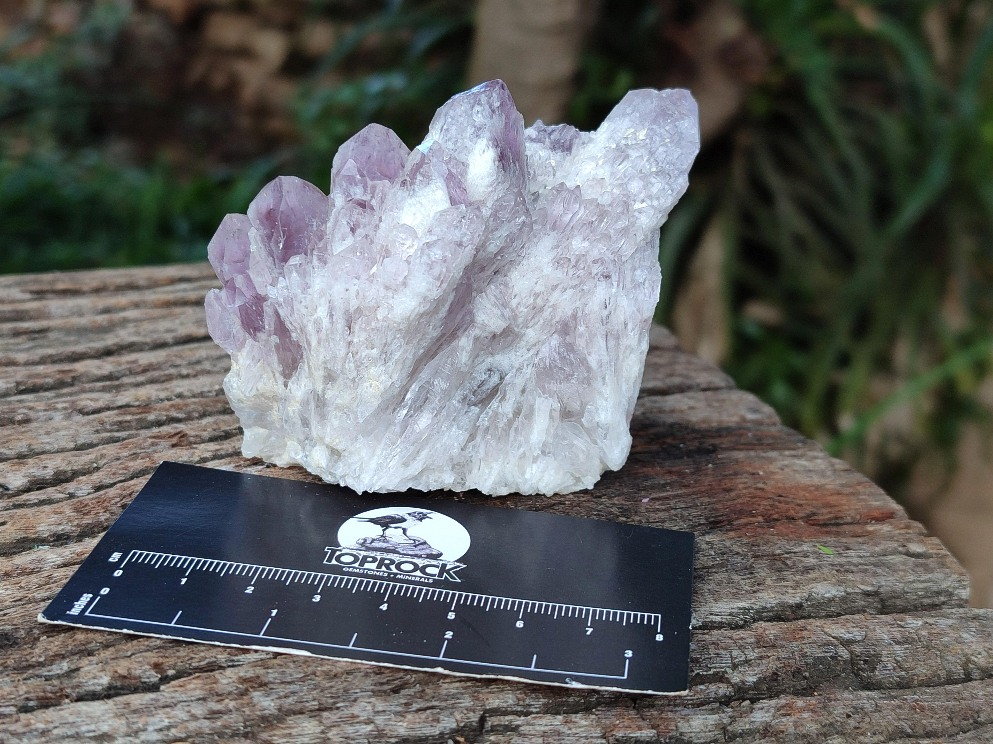 Natural Sugar Amethyst Clusters x 12 From Zambia - Toprock Gemstones and Minerals 