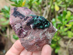 Natural Salrose Cobaltion Dolomite With Malachite Specimens x 12 From Kakanda, Congo - Toprock Gemstones and Minerals 