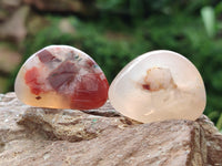Polished Flower Agate Free Forms x 40 From Antsahalova, Madagascar