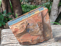 Natural XL Golden Blue Tiger's Eye Slab x 1 From Prieska, South Africa