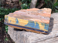 Natural XL Golden Blue Tiger's Eye Slab x 1 From Prieska, South Africa
