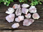Natural Mixed Amethyst Spirit Clusters x 12 From Boekenhouthoek, South Africa