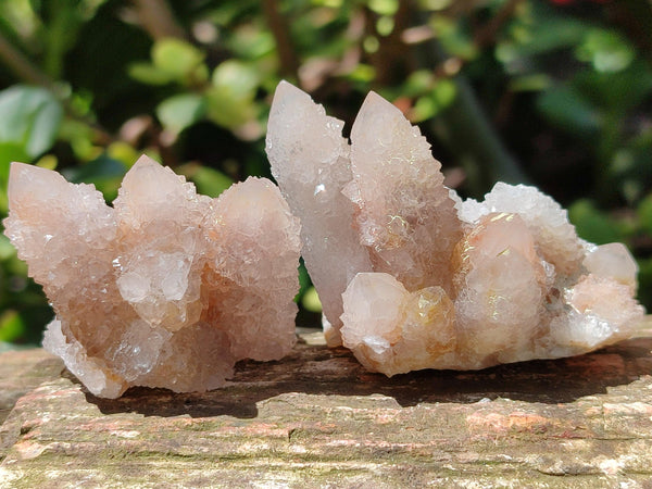Natural Mixture Of Spirit Quartz Crystals And Clusters x 54 From Boekenhouthoek, South Africa