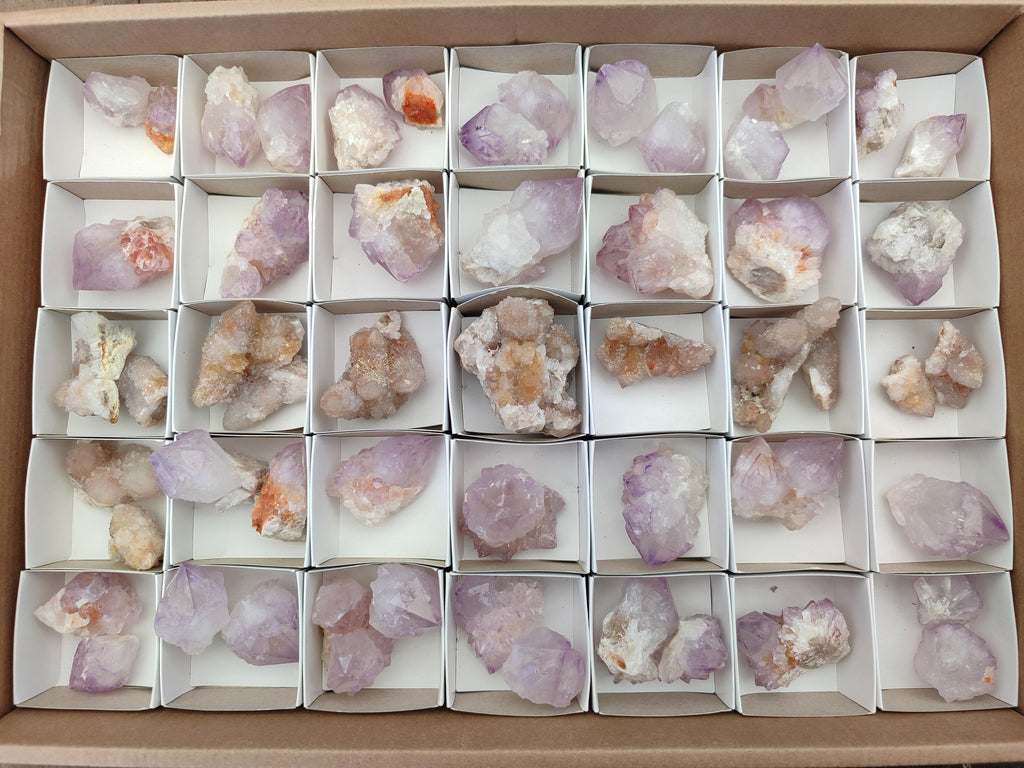 Natural Mixture Of Spirit Quartz Crystals And Clusters x 54 From Boekenhouthoek, South Africa - Toprock Gemstones and Minerals 