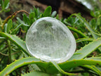 Polished Clear Quartz Galets x 6 From Madagascar