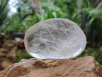 Polished Clear Quartz Galets x 6 From Madagascar