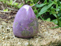 Polished Stichtite Standing Free Forms x 3 From Barberton, South Africa