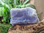 Natural Etched Blue Chalcedony Geodes x 3 From Nsanje, Malawi - Toprock Gemstones and Minerals 