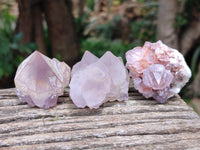 Natural Sunburst Amethyst Spirit Clusters x 20 From Boekenhouthoek, South Africa