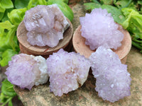 Natural Sunburst Amethyst Spirit Clusters x 20 From Boekenhouthoek, South Africa