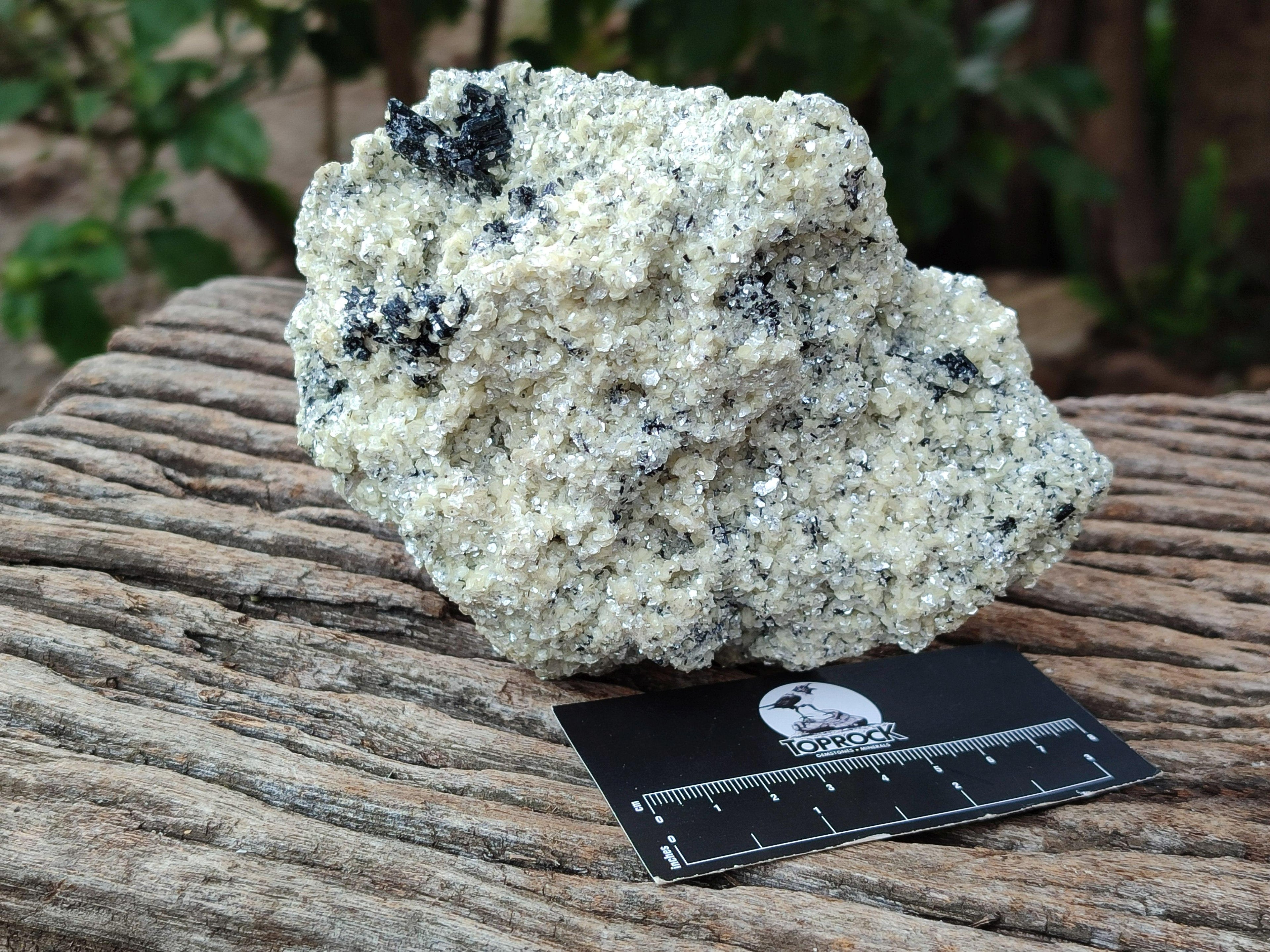 Natural Schorl Black Tourmaline Specimens x 3 From Erongo, Namibia