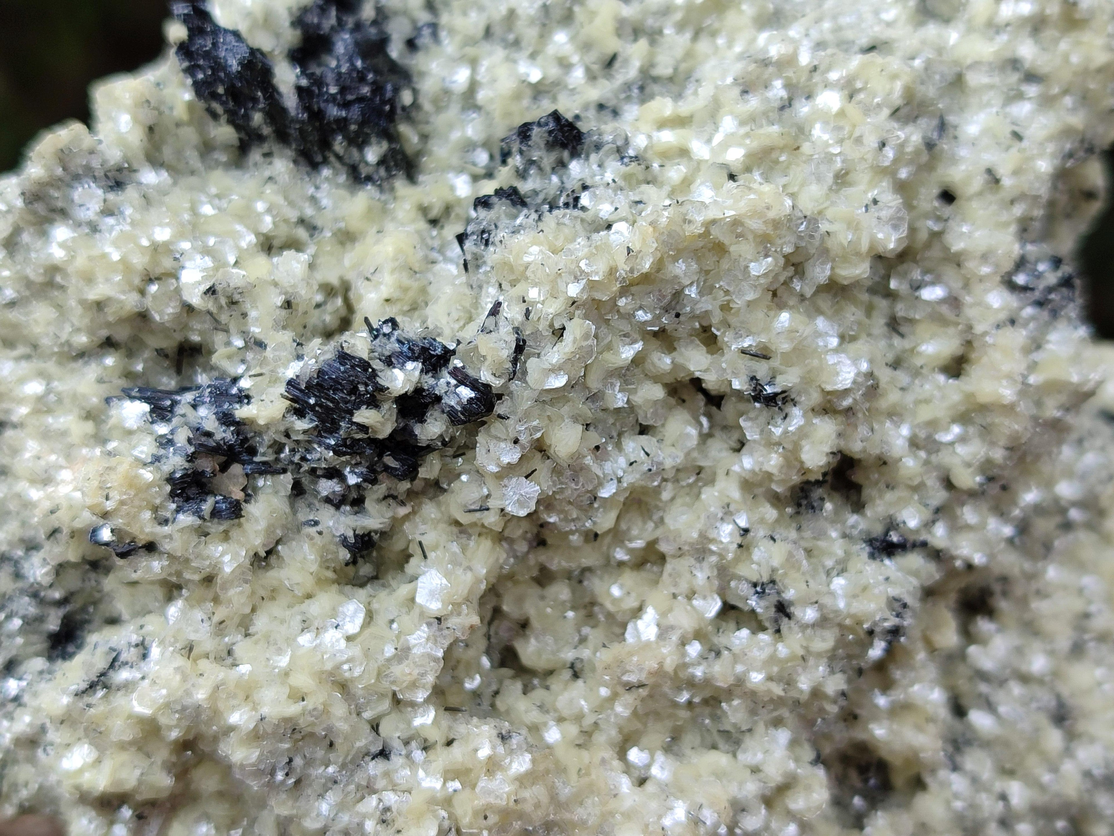 Natural Schorl Black Tourmaline Specimens x 3 From Erongo, Namibia