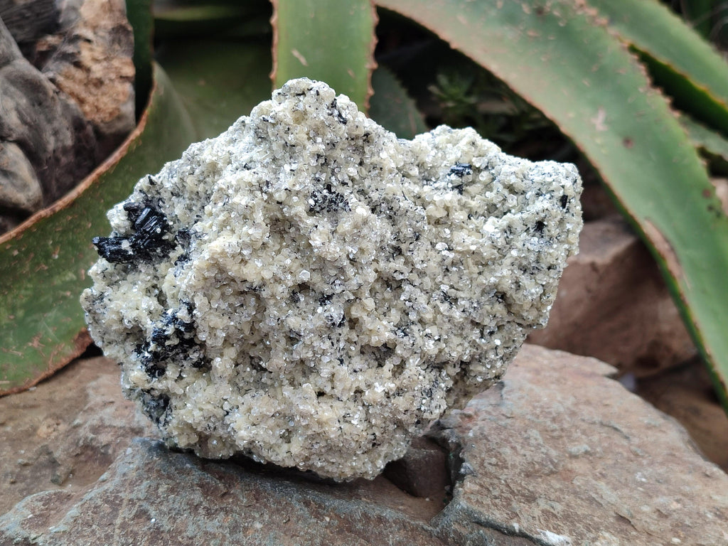 Natural Schorl Black Tourmaline Specimens x 3 From Erongo, Namibia