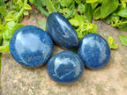 Polished Lazulite Galets x 12 From Madagascar