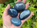 Polished Lazulite Galets x 12 From Madagascar