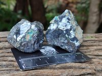 Natural Bright Silver Lead Galena Cobbed Specimens x 12 From Kaokoveld, Namibia