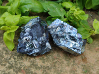 Natural Bright Silver Lead Galena Cobbed Specimens x 12 From Kaokoveld, Namibia