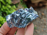 Natural Bright Silver Lead Galena Cobbed Specimens x 12 From Kaokoveld, Namibia