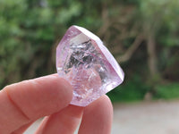 Polished Window Amethyst Crystals x 35 From Akansobe, Madagascar